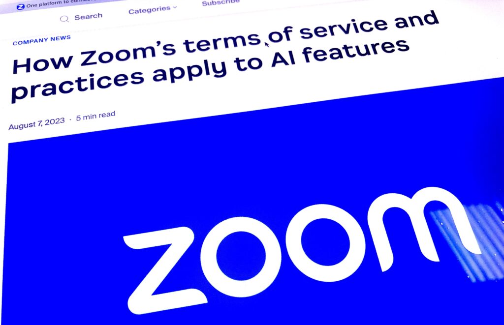 Concerns about Zoom’s New Terms of Service