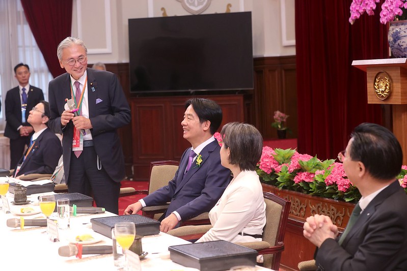 Japanese Diet delegation visits Taiwan following the inauguration of the new President. (Photo Credit: president.gov.tw)