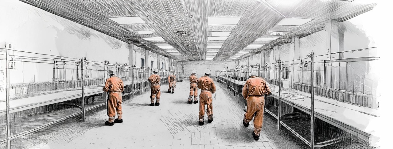 Prison labor practices raise constitutional and rehabilitative issues. Just and voluntary inmate work programs must uphold human rights while ensuring public safety and effective sentencing.