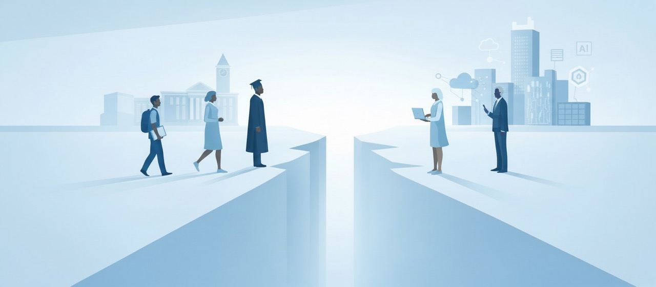 2008's financial crisis triggered long-term youth employment shifts. Recession shock created structural gaps now widening as AI transforms job markets faster than education adapts.