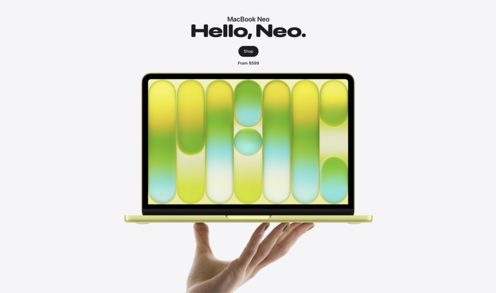 Apple Disrupts Laptop Market With MacBook Neo