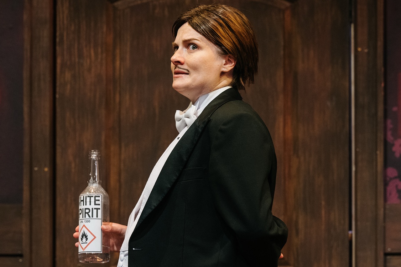 The Keegan Theatre production of The Play That Goes Wrong is packed with a cacophony of calamities, making the play the most fun you’ll have in a theatre this summer.